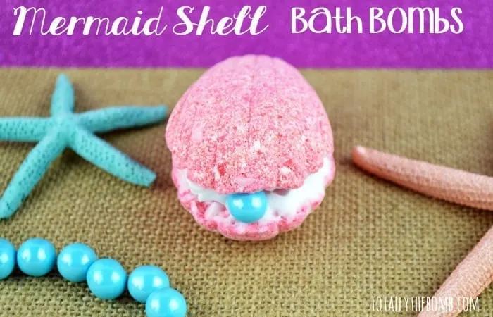 Mermaid Shell Bath Bombs Featured