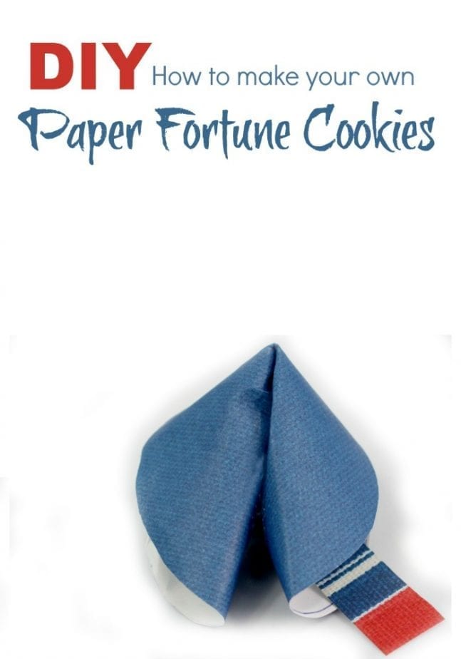 paper fortune cookies