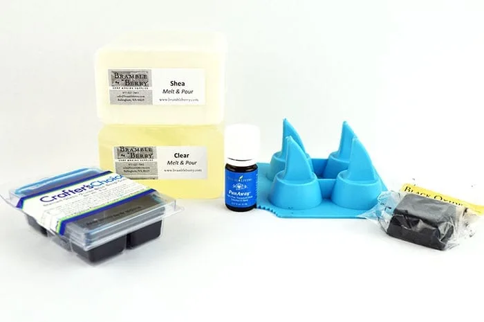 shark fin soap supplies