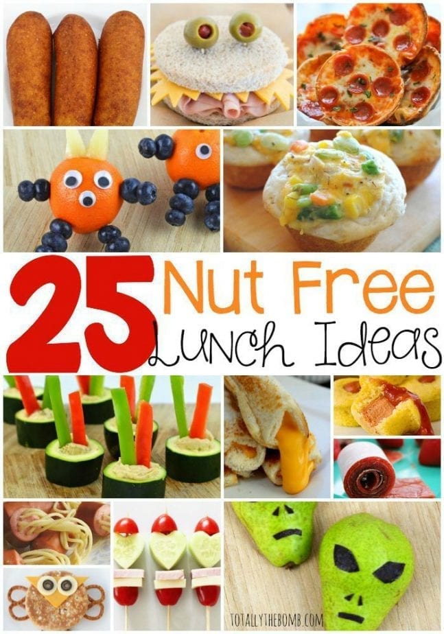 25 Nut Free Lunch Ideas