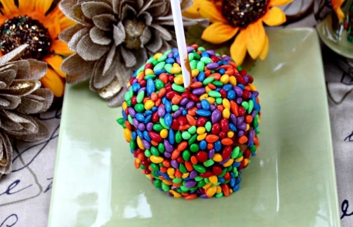 Chocolate Covered Sunflower Seeds Caramel Apples