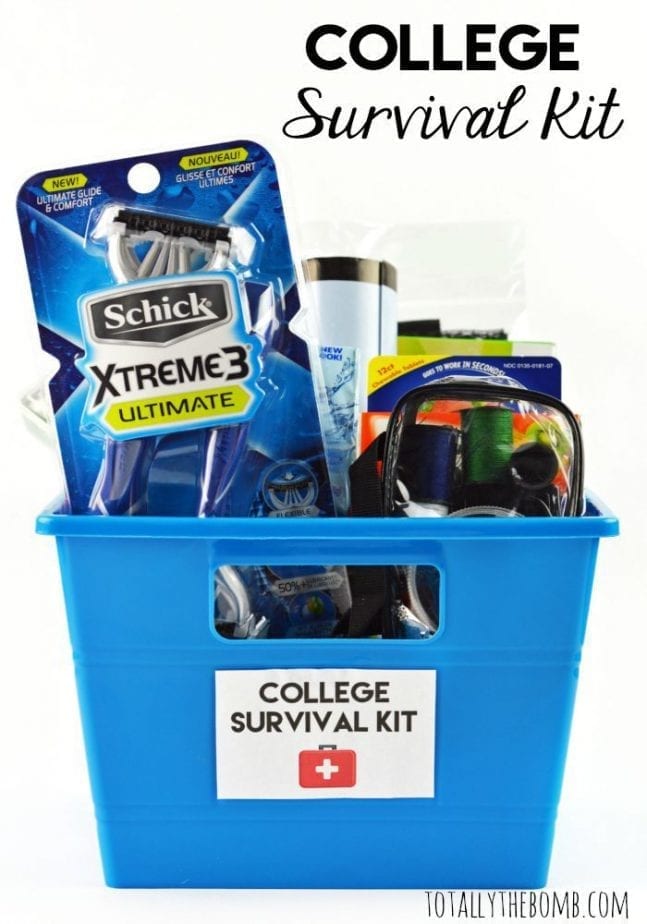 college survival kit