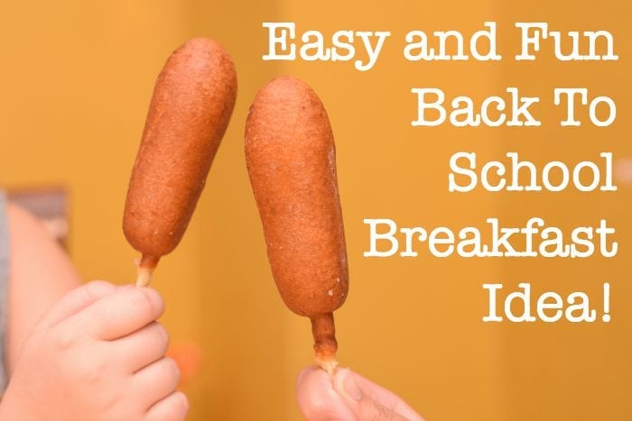 Quick and Easy Back To School Breakfast Idea!