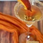 peach cobbler martini