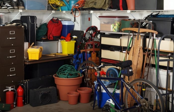 organize the garage
