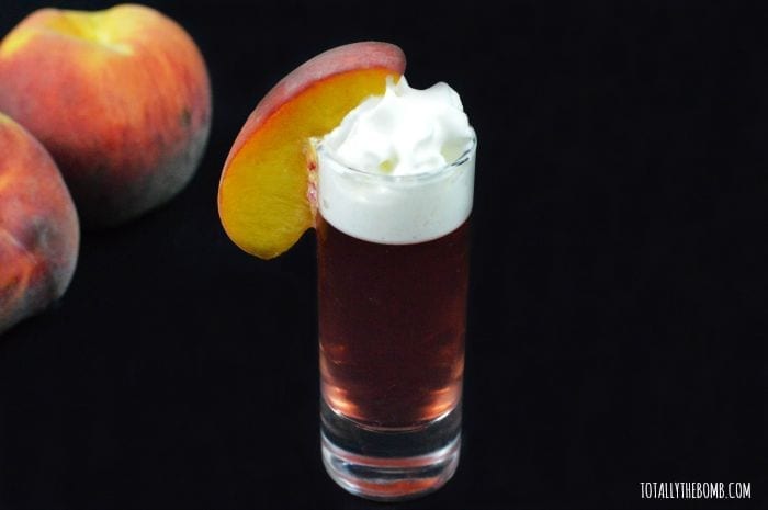Peaches and Cream Shooters