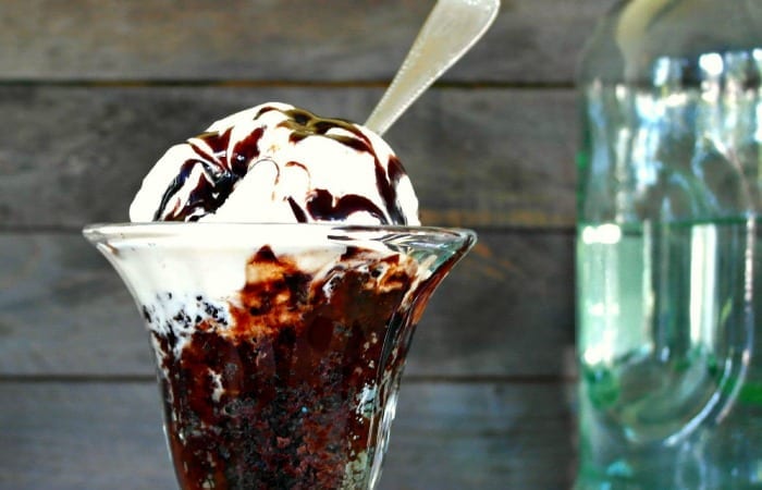 Rum and Coke Cake Sundae Is Beyond Delicious