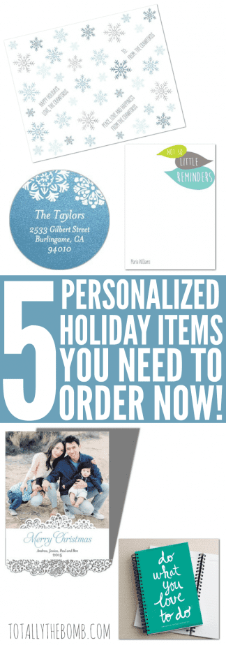 5 personalized holiday items you need to order now