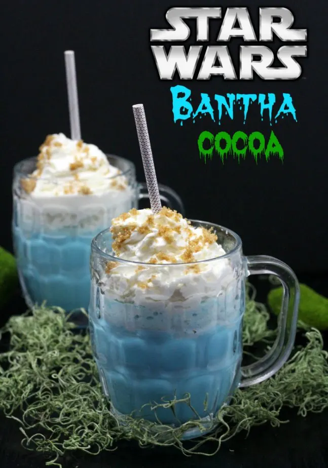 Homemade Star Wars Bantha Cocoa recipe for kids that love Star Wars