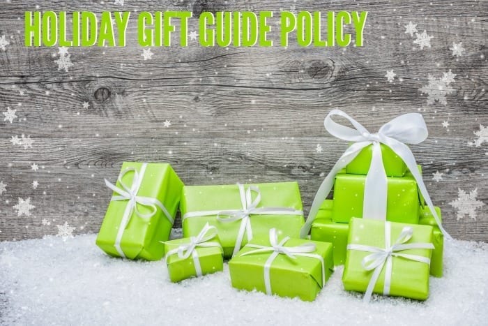 HOLIDAY GIFT GUIDE POLICY