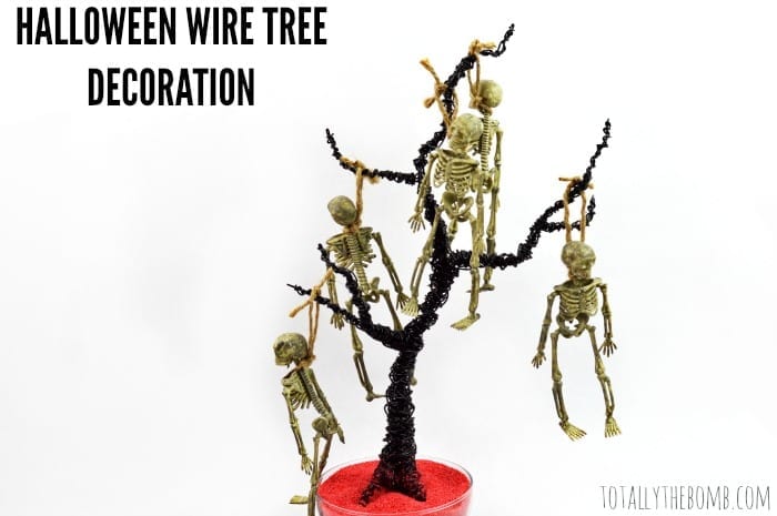 Halloween Wire Tree Decoration