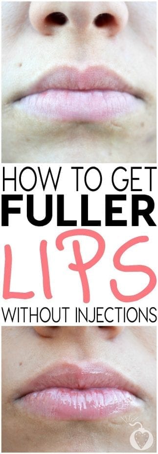 How to get fuller lips without collagen injections