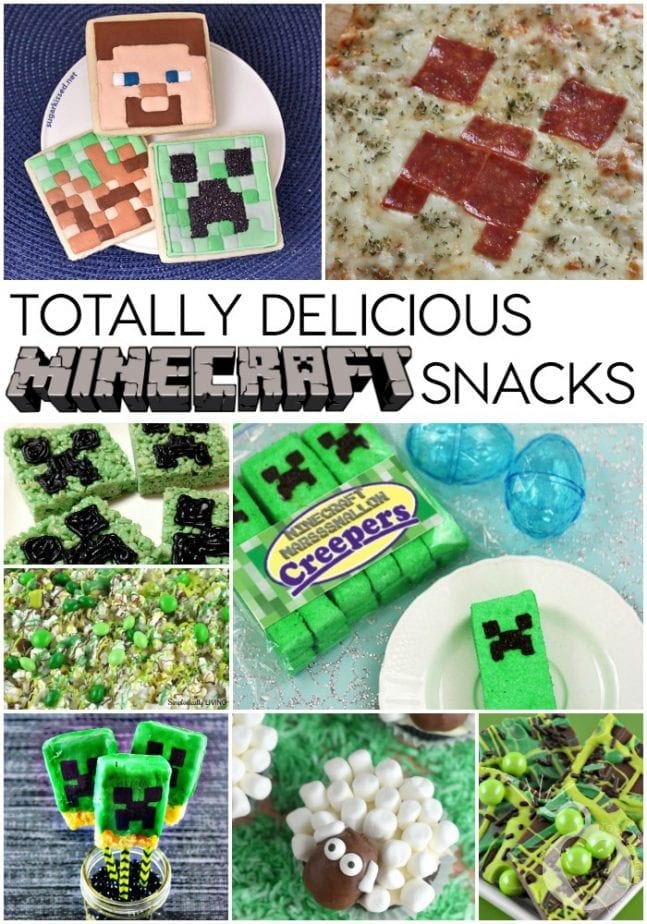 delicious minecraft snacks