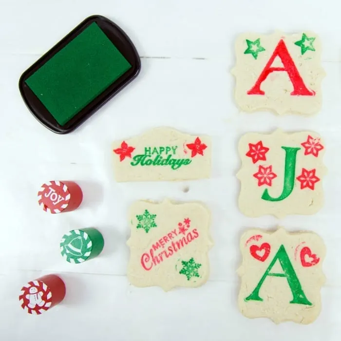 stamped ornaments