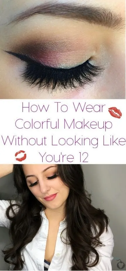 How To Wear Colorful Makeup Without