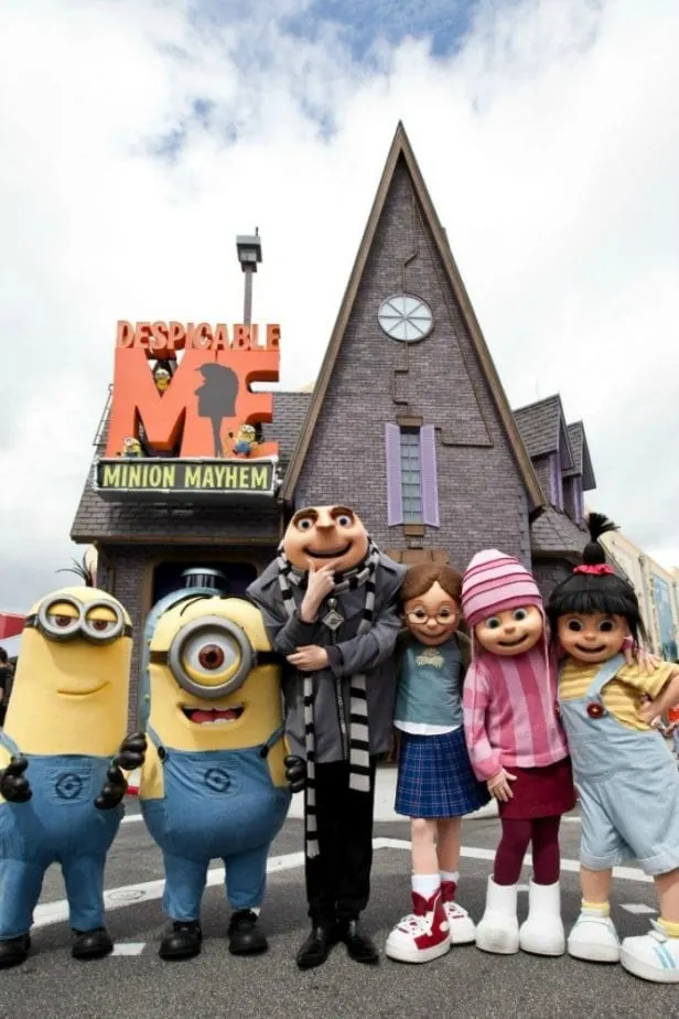 Despicable Me Minion Mayhem at Universal Studios in Orlando is a fun attraction for the whole family