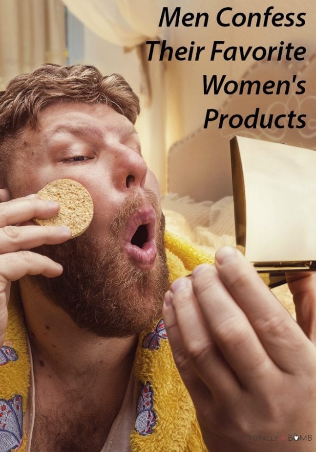 men confess their favorite womens products