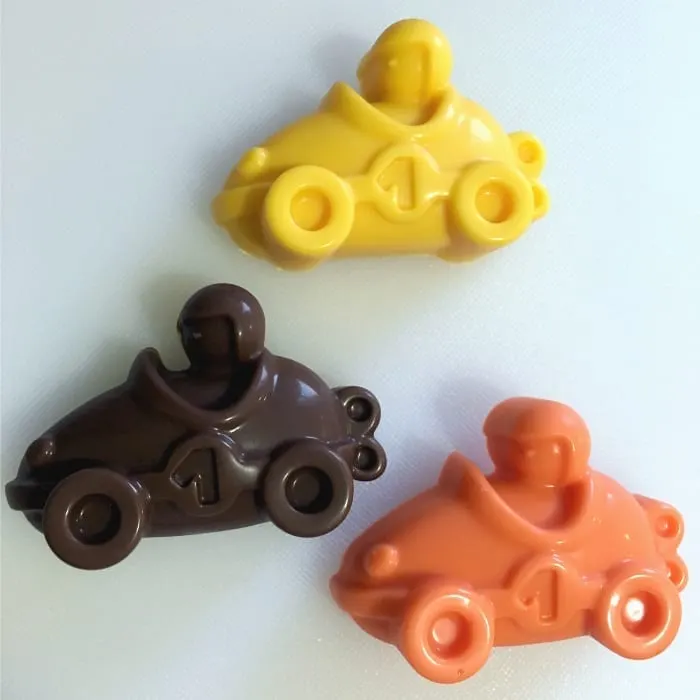 Chocolate Toy Cars process