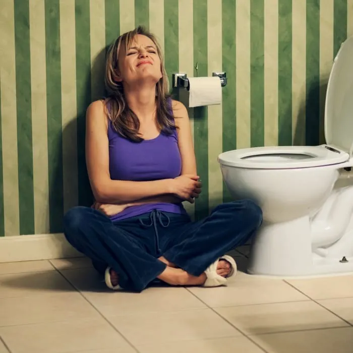 Women Pooping In Toilet