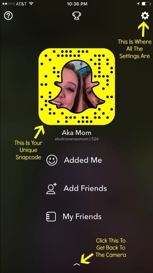 how to find your snapchat snapcode