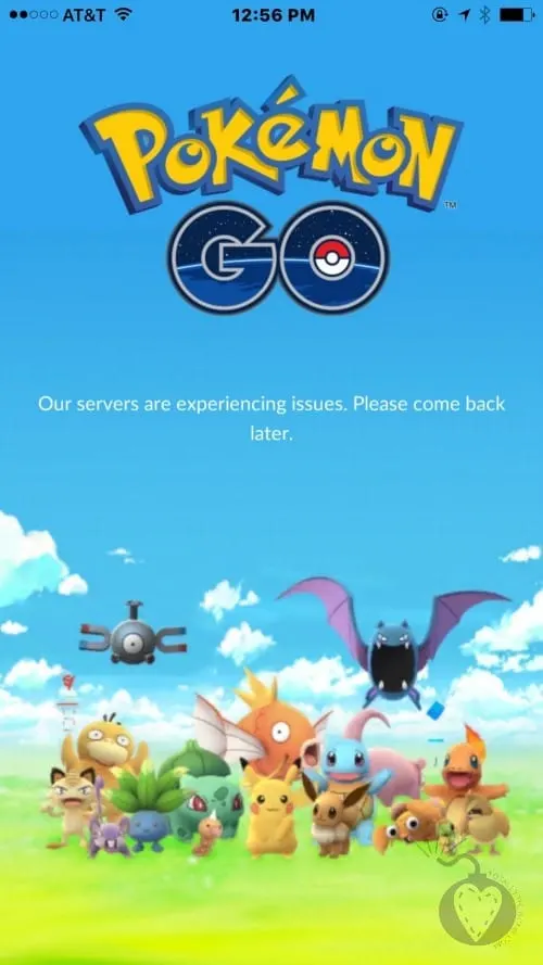Pokemon Go Server Issues