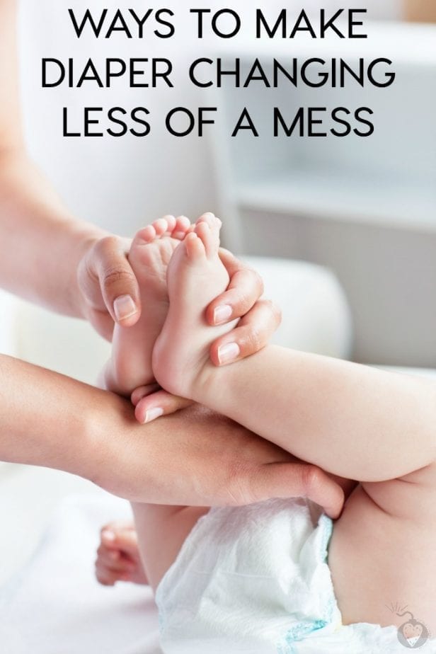 Ways to Make Diaper Changing Less of a Mess