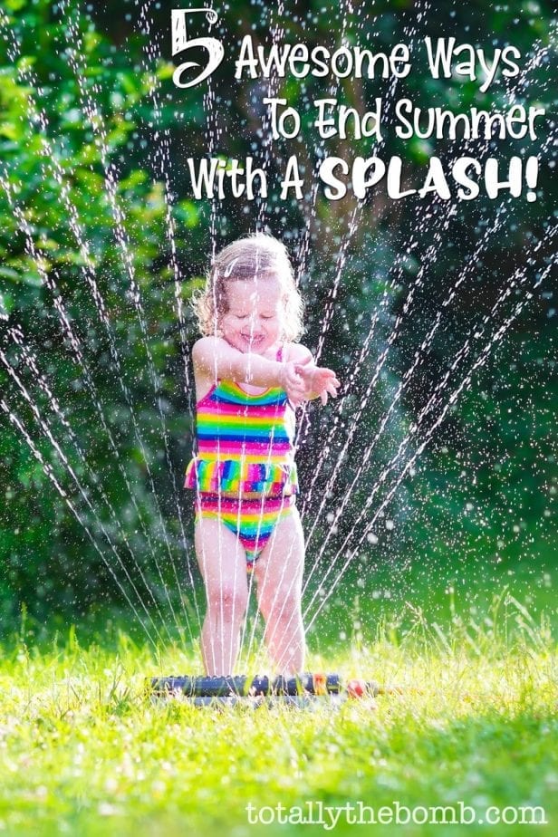 5 awesome ways to end summer with a splash