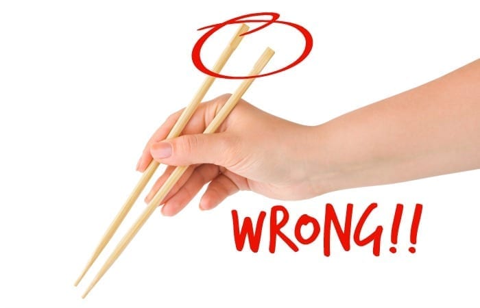 You’ve Been Using Chopsticks All Wrong Your Entire Life