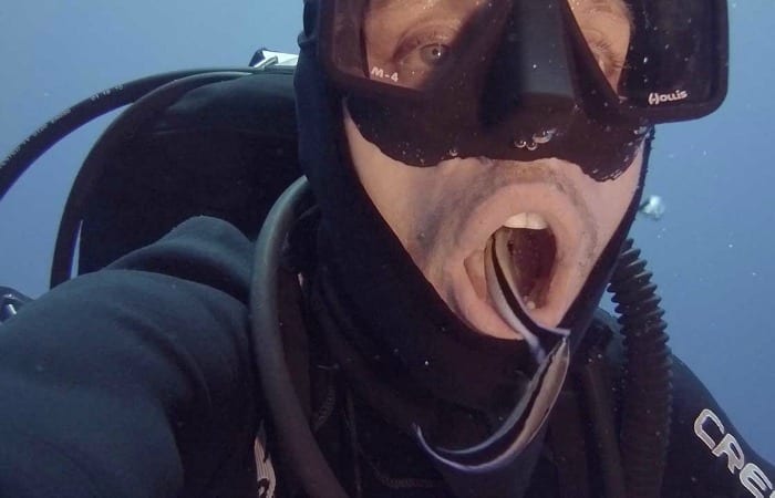 Because The World Isn’t Gross Enough, Diver Lets Fish Swim Inside His Mouth