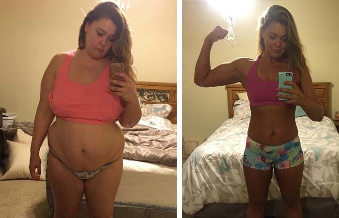 Mom Took One Year Of Selfies To Keep Herself Motivated As She Lost 126 pounds!