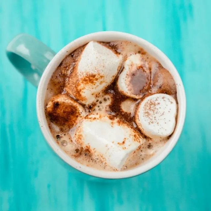 A classic hot chocolate with citrus and clove is perfect for the holiday season