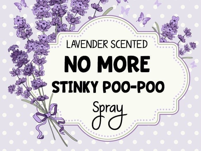 This lavender scented "no more stinky poo-poo" spray is for when you have to 'go', but you don't want anyone to know... | #TotallyTheBomb #toiletspray #smell #bathroom #essentialoil #copycat #homemade #diy #howto #numbertwo #poopsmell #stinky