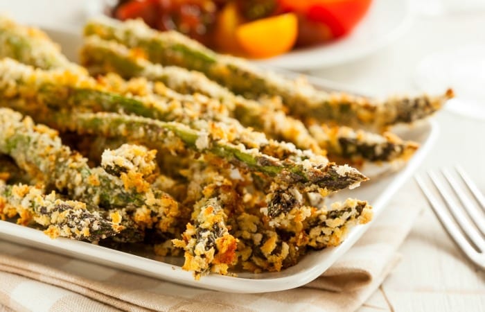 Unbelievably Amazing Panko-Covered Asparagus Fries