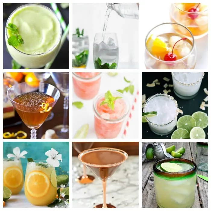 Cleaner Cocktails #cocktails #cleaneating #healthycocktails #happyhour #cleancocktails #cleanercocktails