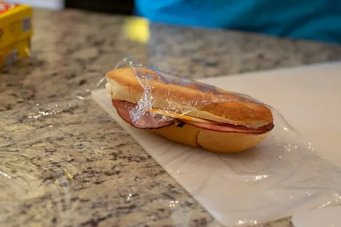 Turn your sandwich upside down