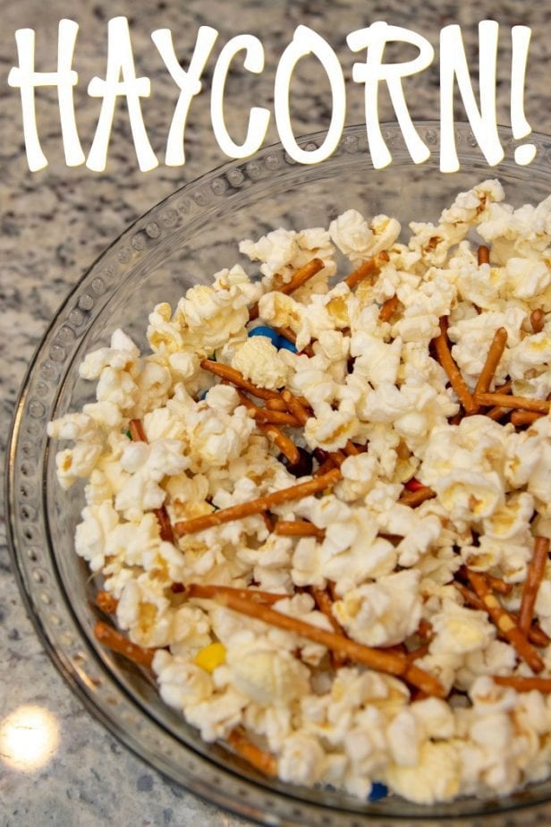Make Haycorn Popcorn!