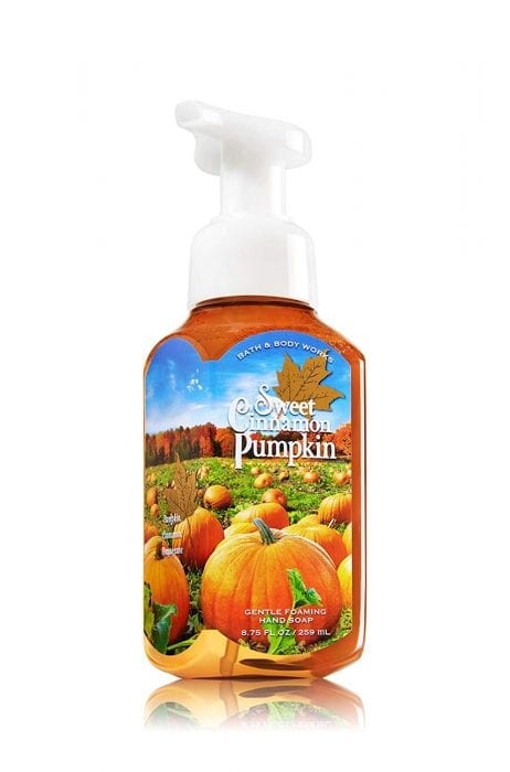 bath and body works pumpkin spice hand soap