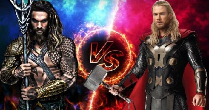 in this Thor vs. Aquaman debate, who's the hotter one?