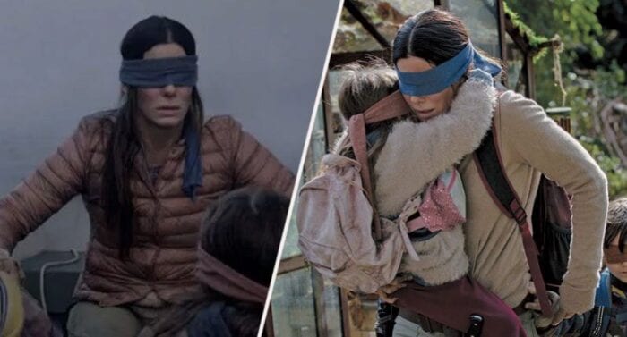 the Netflix movie Bird Box has a drastically different ending than the book