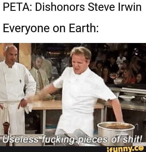 PETA disrespected Steve Irwin with a flaming tweet and the internet was NOT having it