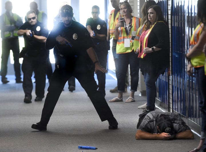Teachers Were Shot “Execution Style” With Pellets During Active Shooter Training