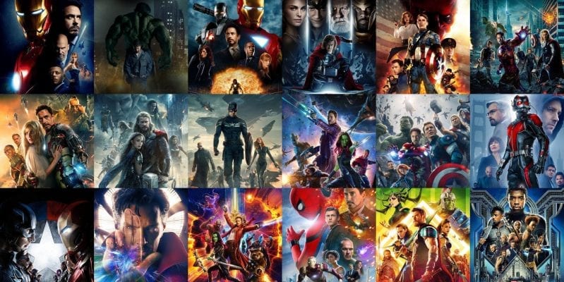 Order marvel movies in Marvel Movies