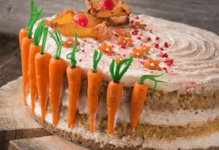 You sometimes take a crazy chance and do something you normally wouldn't and you make the Carrot Cake of Your Dreams--and Bunny Dreams. #cake #carrotcake #easter