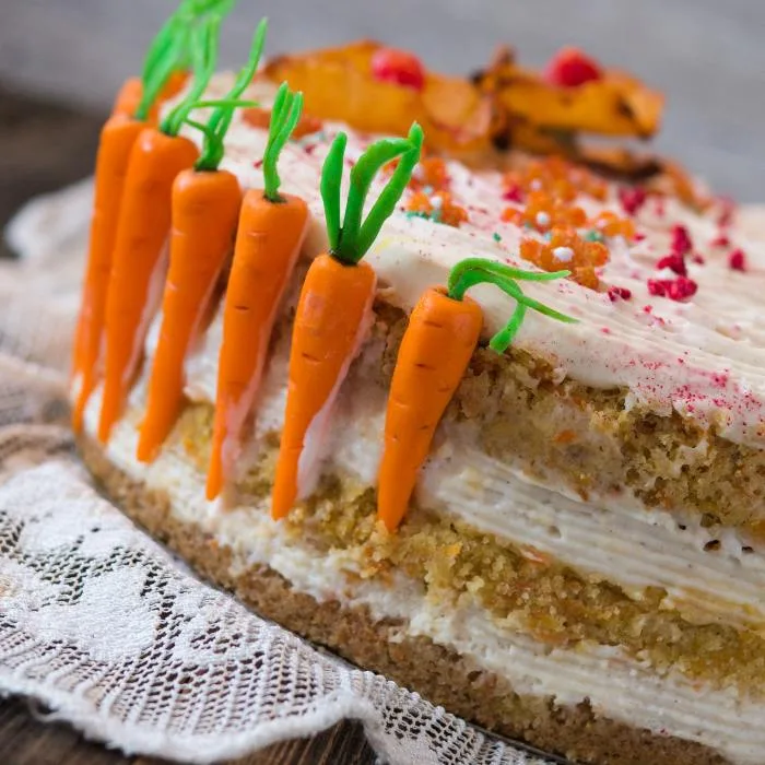 Carrot Wacky Cake Recipe - no eggs, milk, or butter! | Recipe in 2023 | Wacky  cake recipe, Crazy cake recipes, Wacky cake