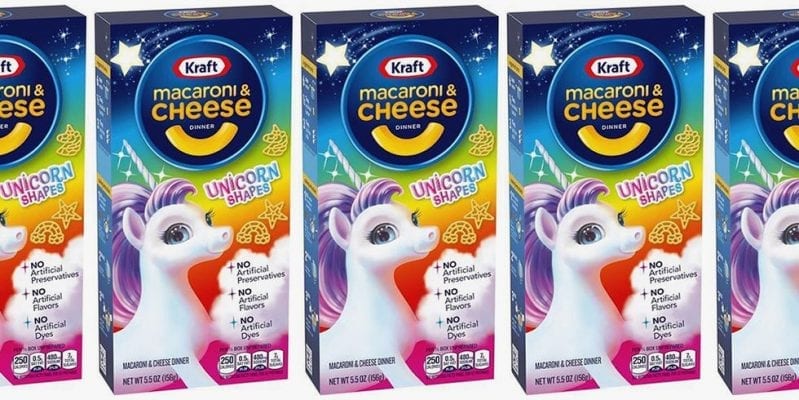 Kraft Macaroni & Cheese Unicorn Shapes is Here and It’s Pure Magic