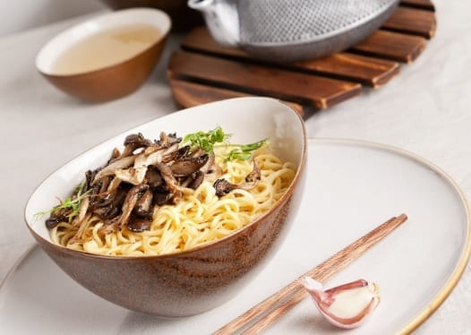 This rich and flavorful Oyster Mushroom Ramen Soup can be on your dinner table in just a few minutes