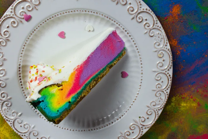 Pastel Rainbow Cake - Crazy for Crust