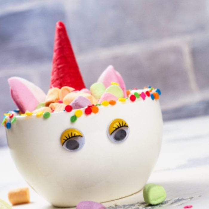 Nope. I won't hear it! This Unicorn Hot Cocoa is the cutest thing on the planet and no amount of cute puppies and sweet kitties is going to get me to change my mind. #unicorn #hotcocoa #hotchocolate