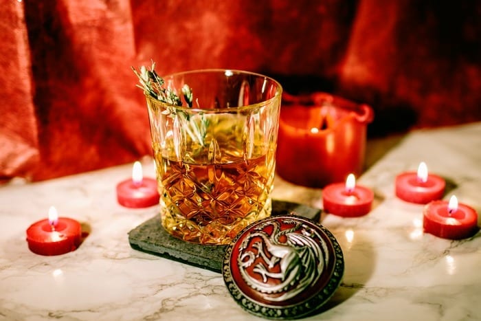 Game of Thrones Cocktail Blood Of The Dragon
