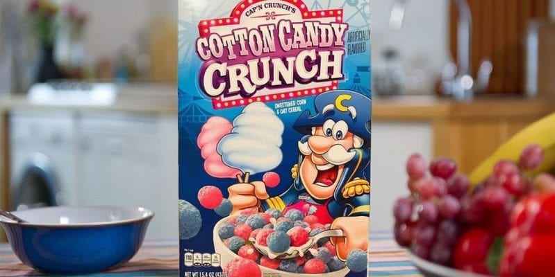 Cotton Candy Cap’n Crunch Cereal Is Happening!